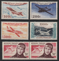 YT PA N° 30 à 34 - Neufs ** - MNH - Cote 416,00 € - 1927-1959 Neufs