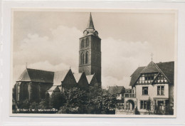 AK 1932 Marienstraße An Der Marienkirche Minden - Minden