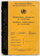 FRANCE - Carnet De Vaccination (Variole) 1959/1962 - Cachet De La Base Ecole 701 De Salon De Provence - Sonstige & Ohne Zuordnung