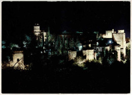 Postal Granada. La Alhambra. Nocturna No. 2064 - Altri & Non Classificati