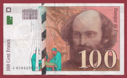 100 Francs "Cézanne"----1997---Alph J.010---Numéro 425812---dans L 'état (10) - 100 F 1997-1998 ''Cézanne''