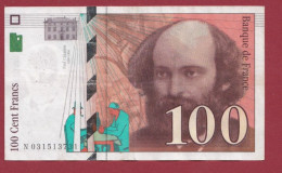 100 Francs "Cézanne"----1997---Alph N.031---Numéro 513731---dans L 'état (12) - 100 F 1997-1998 ''Cézanne''