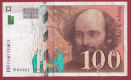 100 Francs "Cézanne"----1997---Alph W.001---Numéro 811360---dans L 'état (15) - 100 F 1997-1998 ''Cézanne''