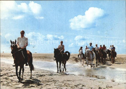 72525858 St Peter-Ording Reiten Am Strand Nordseebad Schwefelbad St. Peter-Ordin - St. Peter-Ording