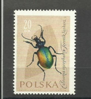 POLAND  1961 - INSECTS,  MNH - Neufs