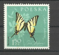 POLAND  1961 - INSECTS,  MNH - Neufs