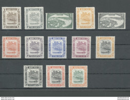 1947-51 BRUNEI - Stanley Gibbons N. 79-91 - MLH* - Otros & Sin Clasificación