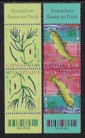 LETONIA /LAVTIA /LETTLAND /LETTONIE  - EUROPA-CEPT 2024 -"UNDERWATER FLORA And FAUNA".- 2 SERIES INVERTIDAS - CB - 2024