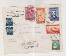 YUGOSLAVIA,1938 BEOGRAD Nice Registered Cover - Lettres & Documents