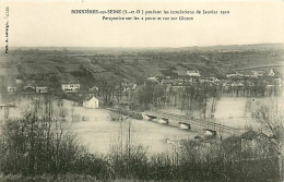 78* BONNIERES SUR SEINE  Crue 1910   Les  3 Ponts   RL08.1332 - Bonnieres Sur Seine