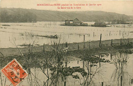 78* BONNIERES SUR SEINE  Crue 1910  La Seine Vue De La Gare     RL08.1331 - Bonnieres Sur Seine