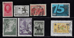 ARGENTINA  1941-1979    SCOTT #379,477,729,1241,...,51  USED - Gebraucht