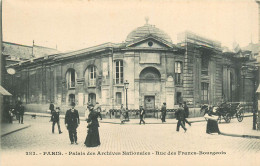 75* PARIS (3) Rue De Francs Bourgeois  Archives Nationales     RL27,0170 - Paris (03)