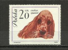 POLAND  1963 - DOGS , MNH - Neufs