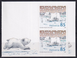 Zumst. 1262H / Mi. 2050 - Der Kliene Eisbär - Paar Auf Heftchenblatt - Postfrisch/**/MNH - Unused Stamps