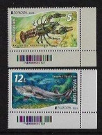 MOLDAVIA /MOLDOVA /MOLDAWIEN - EUROPA-CEPT 2024 -"UNDERWATER FLORA And FAUNA".- SERIE De 2 V. - CH-INF-DER - 2024