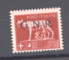 Italie  -  République Sociale  :  Yv  16  ** - Mint/hinged