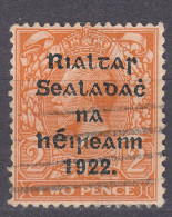 IRLANDA - GOVERNO PROVVISORIO - 1922 - Yvert 4b Obliterato - Oblitérés