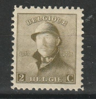 België OCB 166 ** MNH - 1919-1920 Trench Helmet