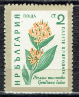 Protection De La Nature. Fleurs Diverses : Gentiane - Unused Stamps