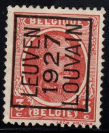 Typo 153A (LEUVEN 1927 LOUVAIN) - O/used - Typos 1922-31 (Houyoux)