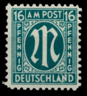 BIZONE AM-POST Nr 25Az Postfrisch X764F0E - Mint