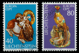 LIECHTENSTEIN 1976 Nr 642-643 Gestempelt X04569E - Oblitérés