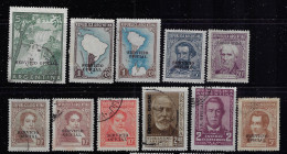 ARGENTINA 1938-1960  OFFICIAL   STAMPS  SCOTT # 35 STAMPS USED - Gebruikt