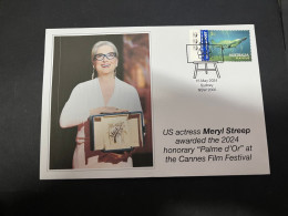 20-5-2024 (5 Z 37) US Actrss Meryl Streepawarded The 2024 Honorary "Palme D'Or" At The Cannes Film Festival In France - Acteurs