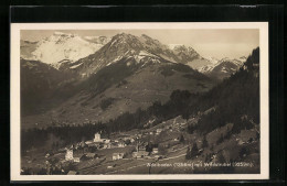 AK Adelboden, Totalansicht Mit Wildstrubel  - Adelboden