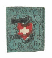 SWITZERLAND Sc# 7 Used Very Good! - Usados