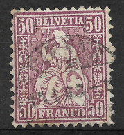 SWITZERLAND Yv# 48 USED A Little Oxide - Used Stamps