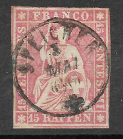 SWITZERLAND Mi# 15IIB YM B Used - Usados