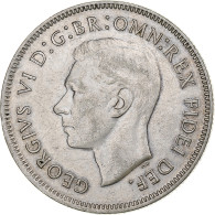 Australie, George VI, Florin, Federation, 1951, Melbourne, Argent, SUP, KM:47 - Florin