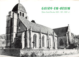 95-GUIRY EN VEXIN-N 595-B/0229 - Guiry En Vexin