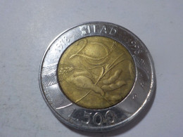 ITALIE  1998   500 Lire - 500 Lire