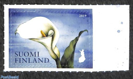 Finland 2019 Calla 1v S-a, Mint NH, Nature - Flowers & Plants - Ungebraucht