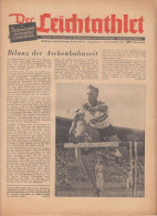 Germany, Reich 1942 Berlin, Der Leichtathleten ⁕ Leichtathlet 40 Pf. No.19 ⁕ Zeitschrift 6 Blatt (12 Seiten) / Magazine - Sports