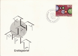 LIECHTENSTEIN EUROPA CEPT VADUZ 1961 YVERT 364 FDC ERSTTAG 1 ER JOUR - 1961