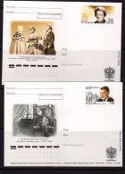 Russie - Acteurs -  2 CP Films  - Cinema -  Neuves - Storia Postale