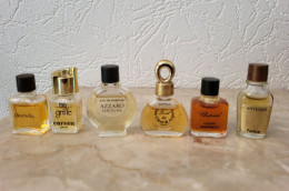 Miniature Lot De 6 (carven, Azzaro, Van Cleef, Chopard, Weil) - Miniaturen (zonder Doos)