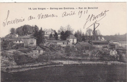 88.DARNEY .CPA. DARNEY ET SES ENVIRONS. RUE DE BONVILLET .  + TEXTE ANNÉE 1911 - Darney