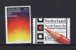NEDERLAND 1128/1129 MNH 1977 - Energie, Verkiezingen - Unused Stamps
