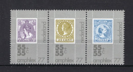 NEDERLAND 1098/1100 MNH 1976 - Amphilex '77 - Ungebraucht