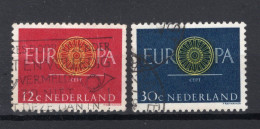 NEDERLAND 745/746 Gestempeld 1960 - Europa CEPT - Used Stamps