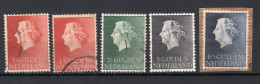 NEDERLAND 637/640 Gestempeld 1954 - Koningin Juliana - Oblitérés