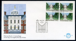 NEDERLAND E193 FDC 1981 - Huis Ten Bosch (4 Stuks) - FDC