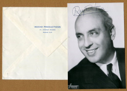 RAY VENTURA  :  PHOTO DEDICACEE (1961) - Chanteurs & Musiciens