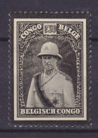 Belgian Congo 1934 Mi. 156, 1.50 Fr. Tod Von König Albert I., MH* - Ungebraucht