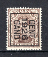 PRE130B-II MNH** 1926 - GENT 1926 GAND  - Typos 1922-26 (Albert I)